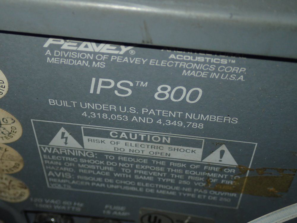 Peavey Dual Channel Power Amplifier