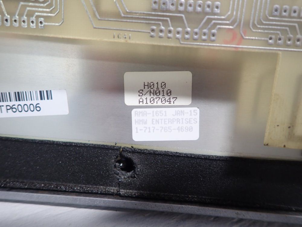 Hmw Enterprises Control Panel