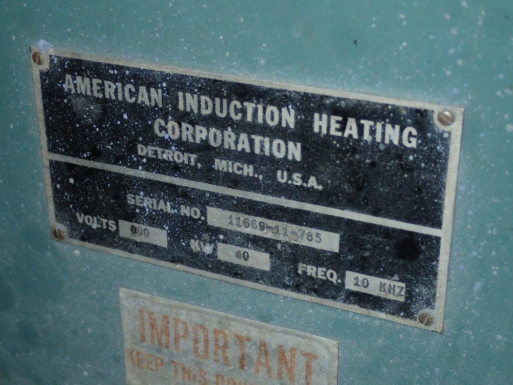 American Induction Heating Induction Unit