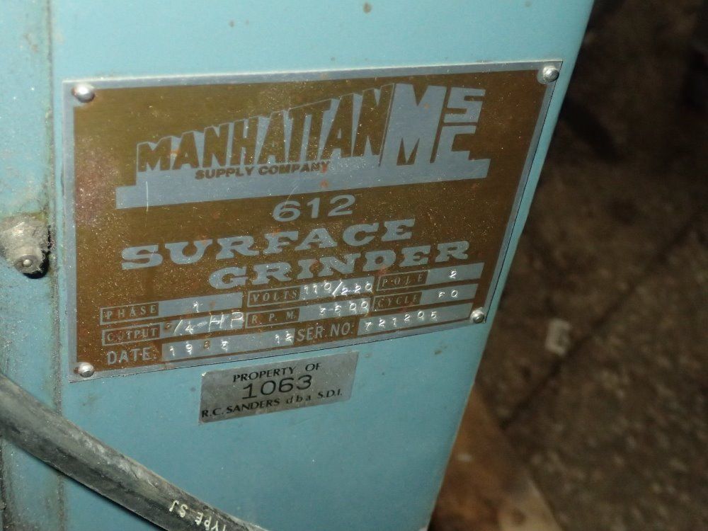 Manhattan Msg Surface Grinder