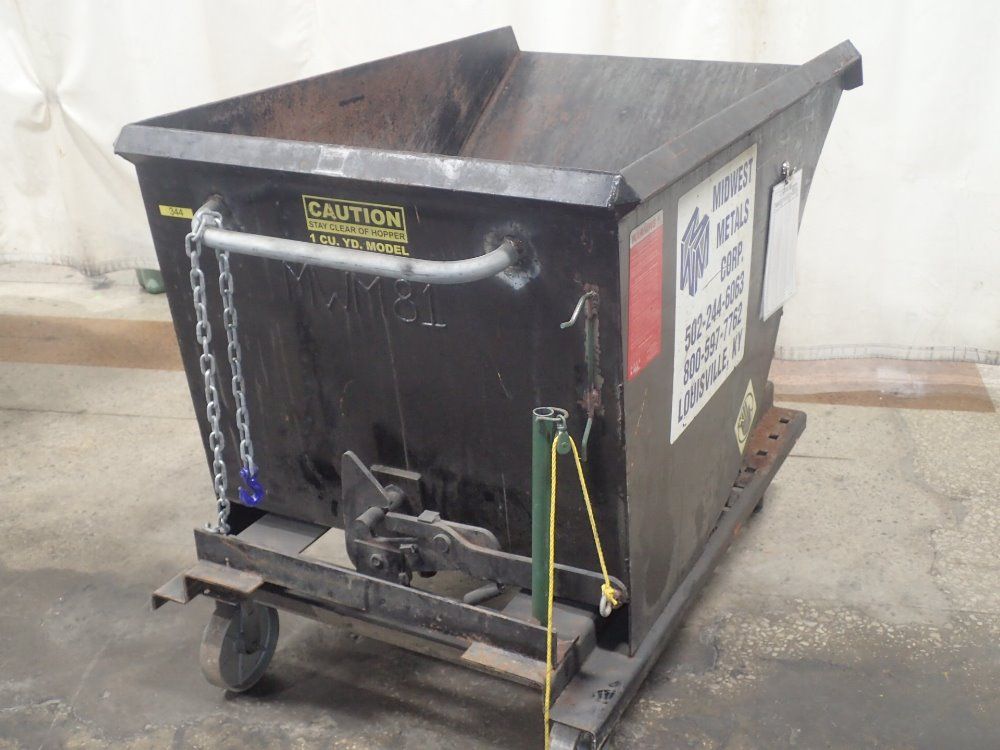 Midwest Metals Self Dumping Hopper