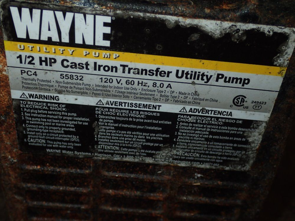 Wayne Portable Utility Pump