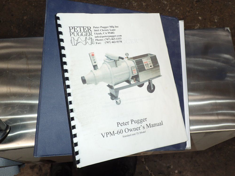 Peter Pugger Vacuum Pugger/ Mixer