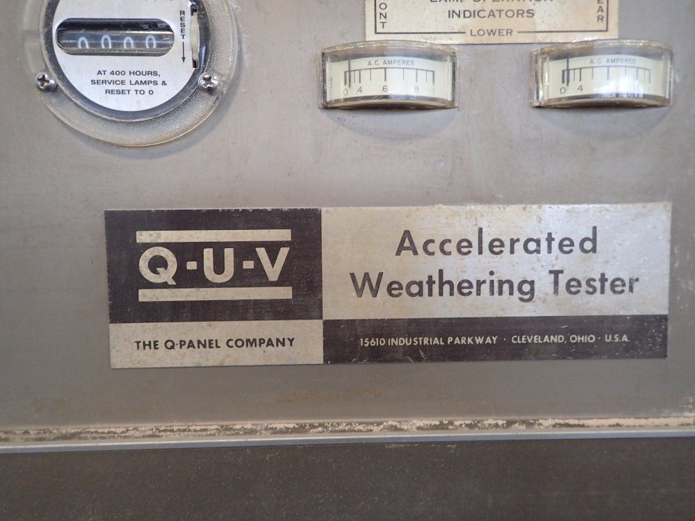 Q Panel Accelerated Weathering Tester