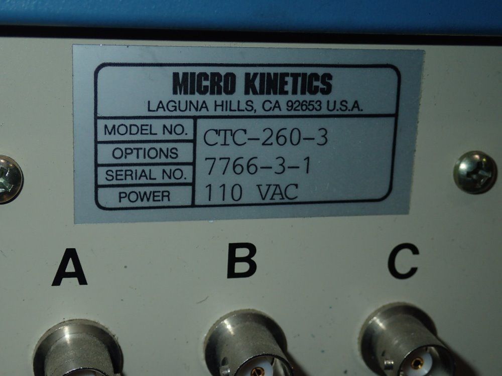 Micro Kinetics Amplifier