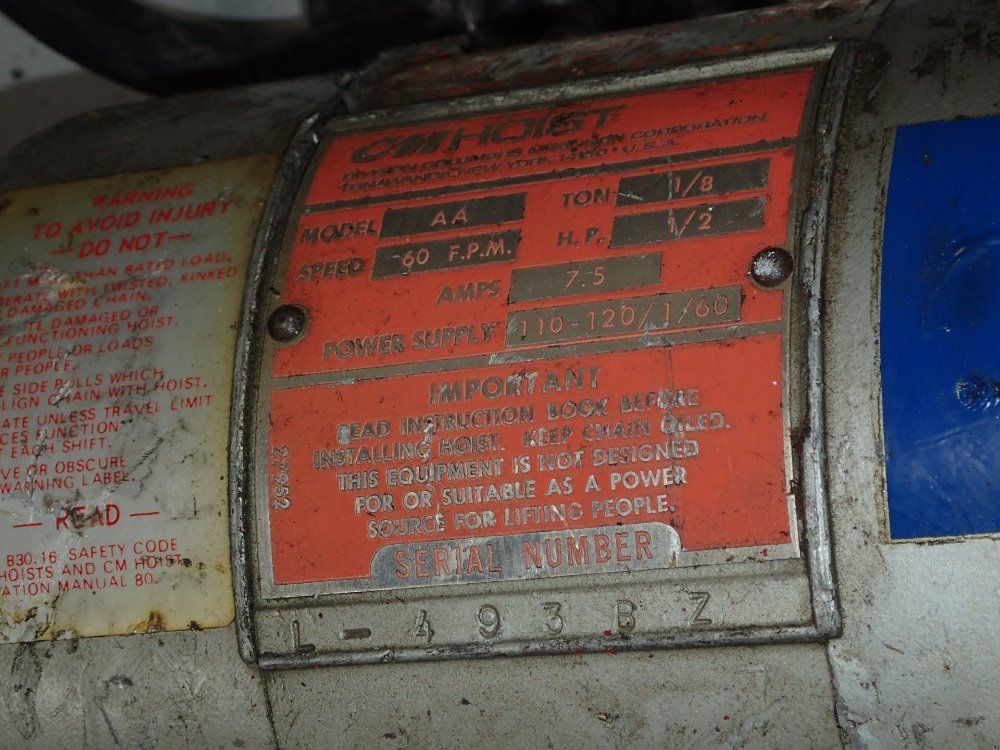 Cm Hoist Electric Chain Hoist