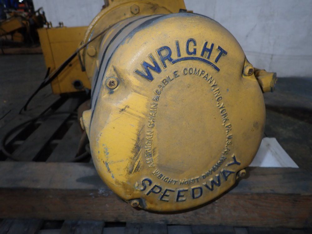Acco Wright Electric Cable Hoist
