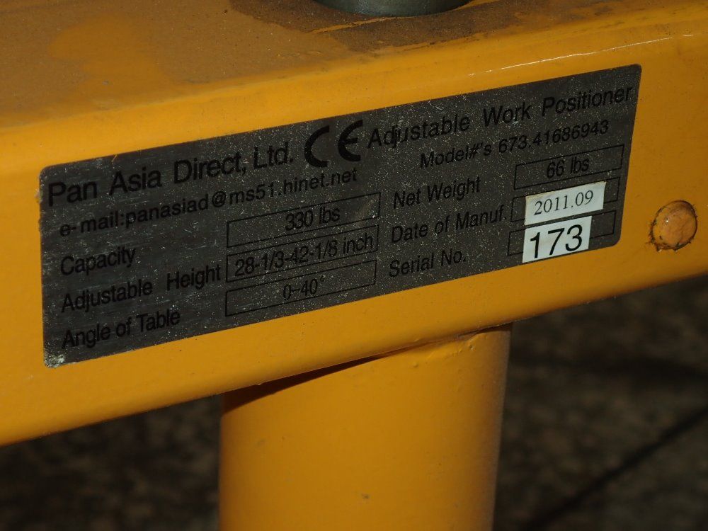 Pan Asia Direct Adjustable Work Positioner