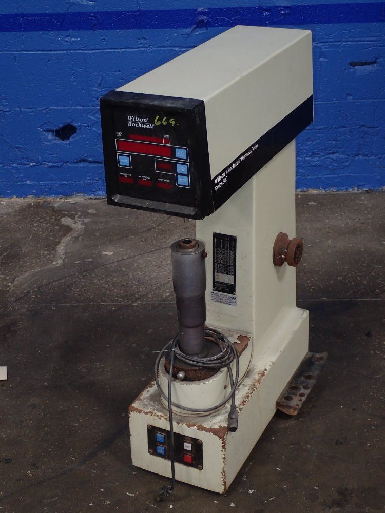 Wilson/ Rockwell Hardness Tester
