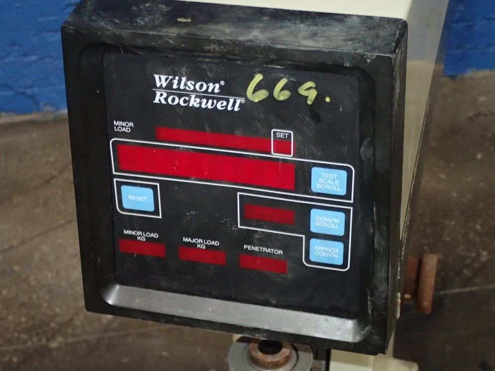 Wilson/ Rockwell Hardness Tester