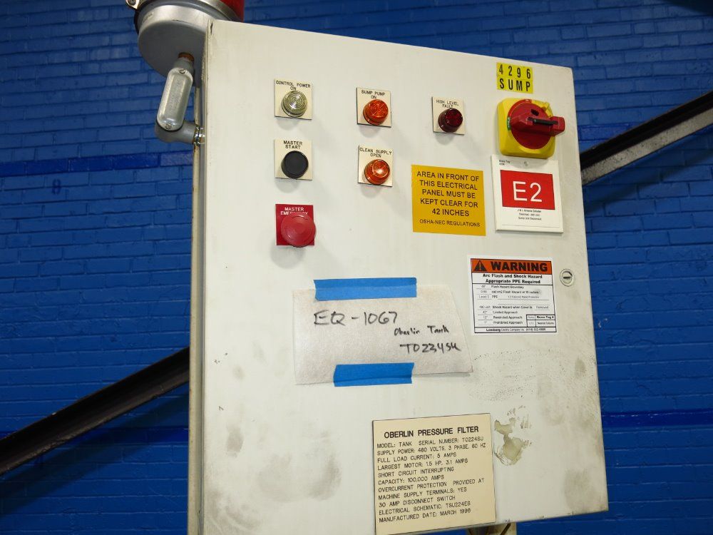 Oberlin Pressure Filter