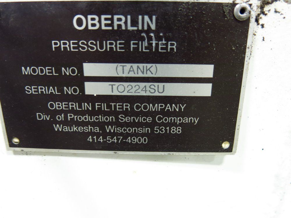 Oberlin Pressure Filter