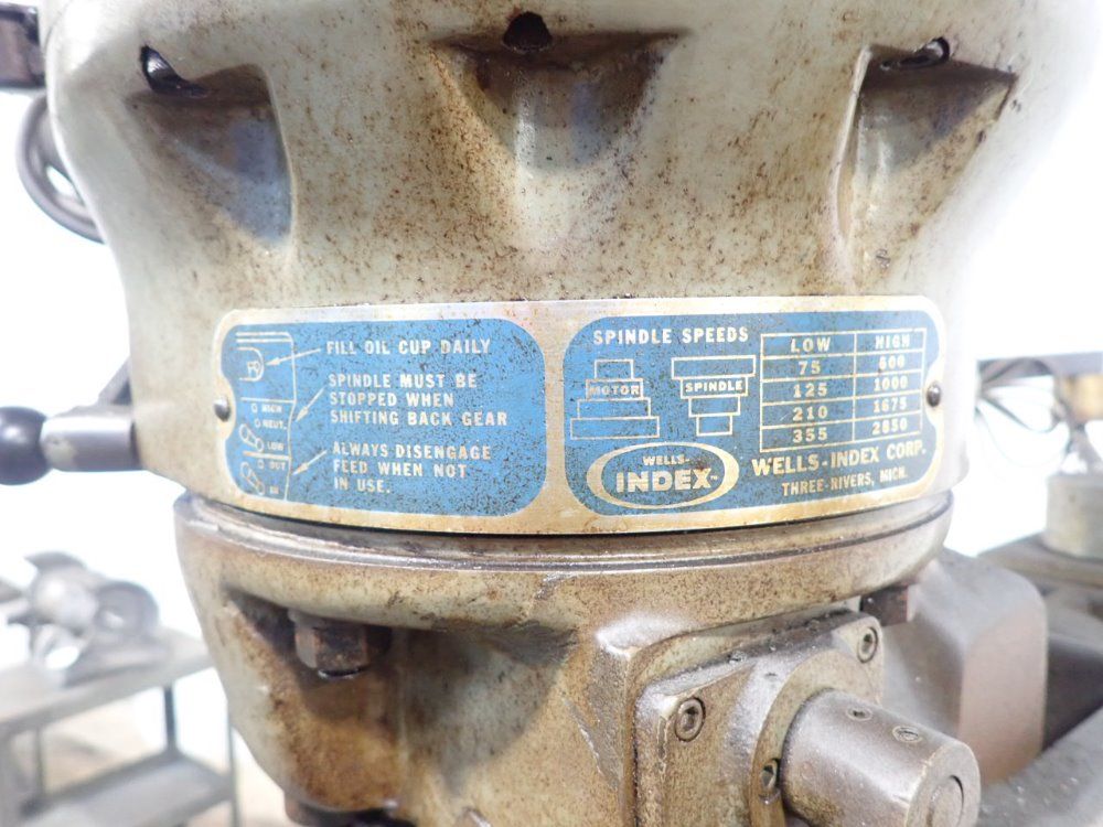 Wells-index Vertical Mill