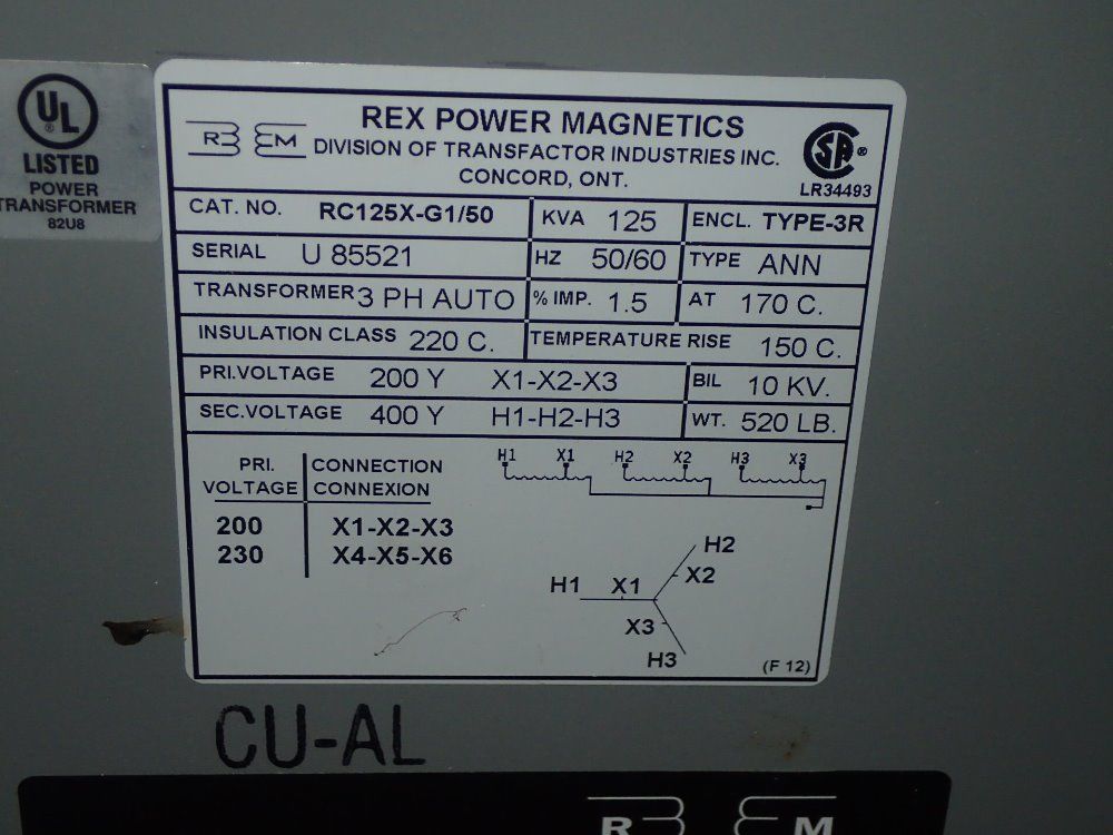 Rex Power Transformer