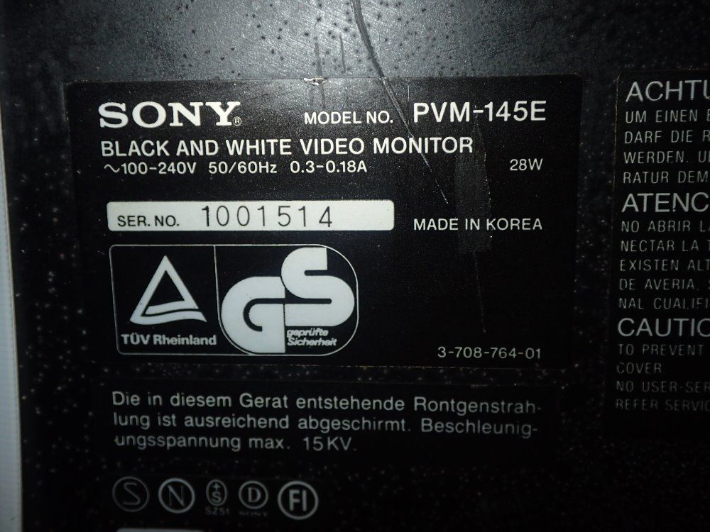 Sony Monitor