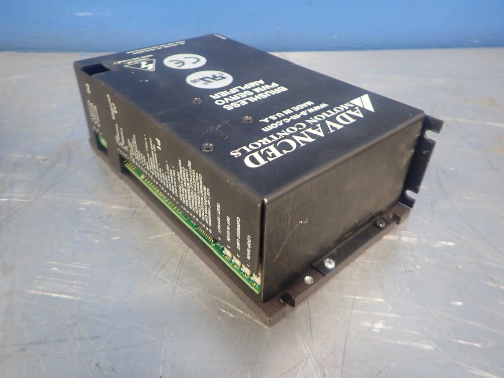 Advanced Motion Controls Brushless Pwm Servo Amplifier