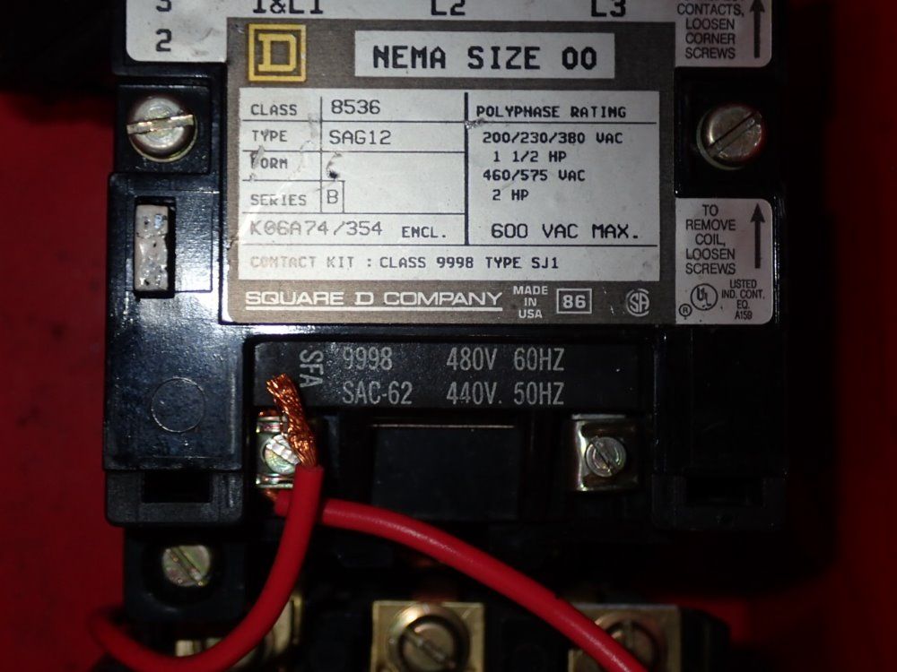 Square D\allen Bradley Starters
