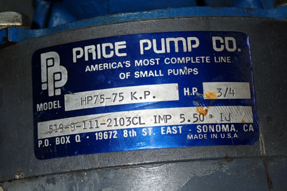 Price Pump Co. Pump