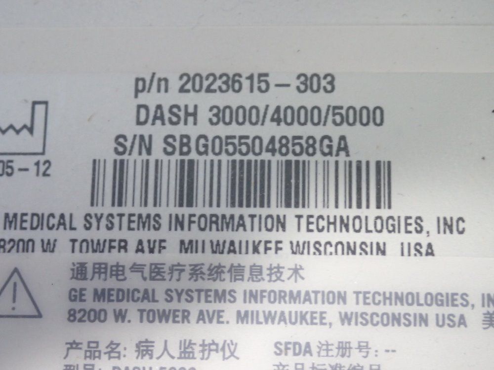 General Electric Medical Systems Dash