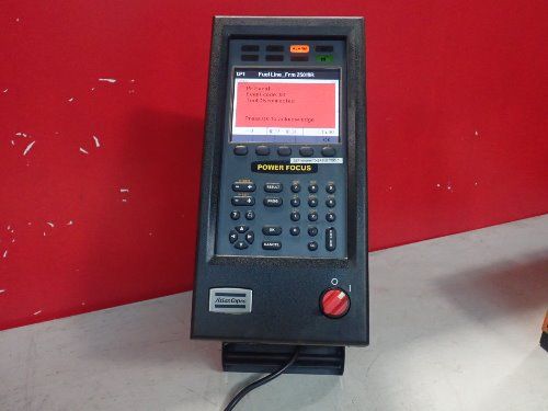 Atlas Copco 8433 7140 00 Power Focus Nut Runner Controller With 8433003000 Unit