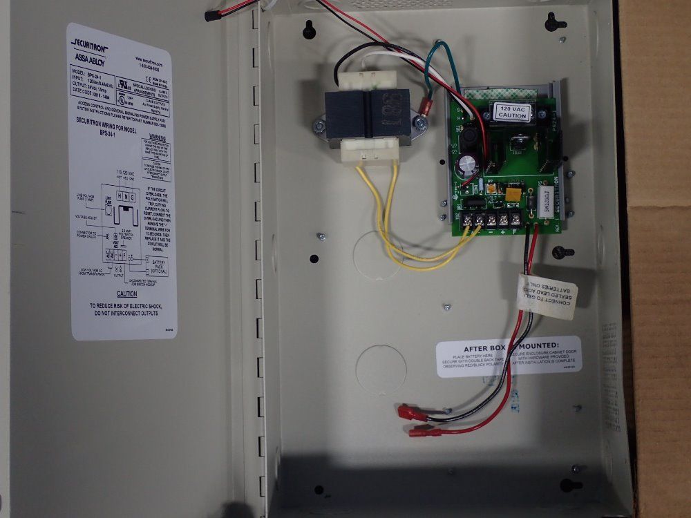 Securitron Electrical Enclosure