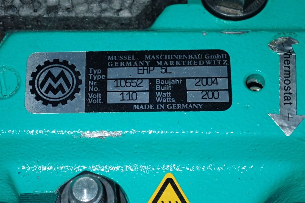 Mussel Conveyor Belt Hot Press