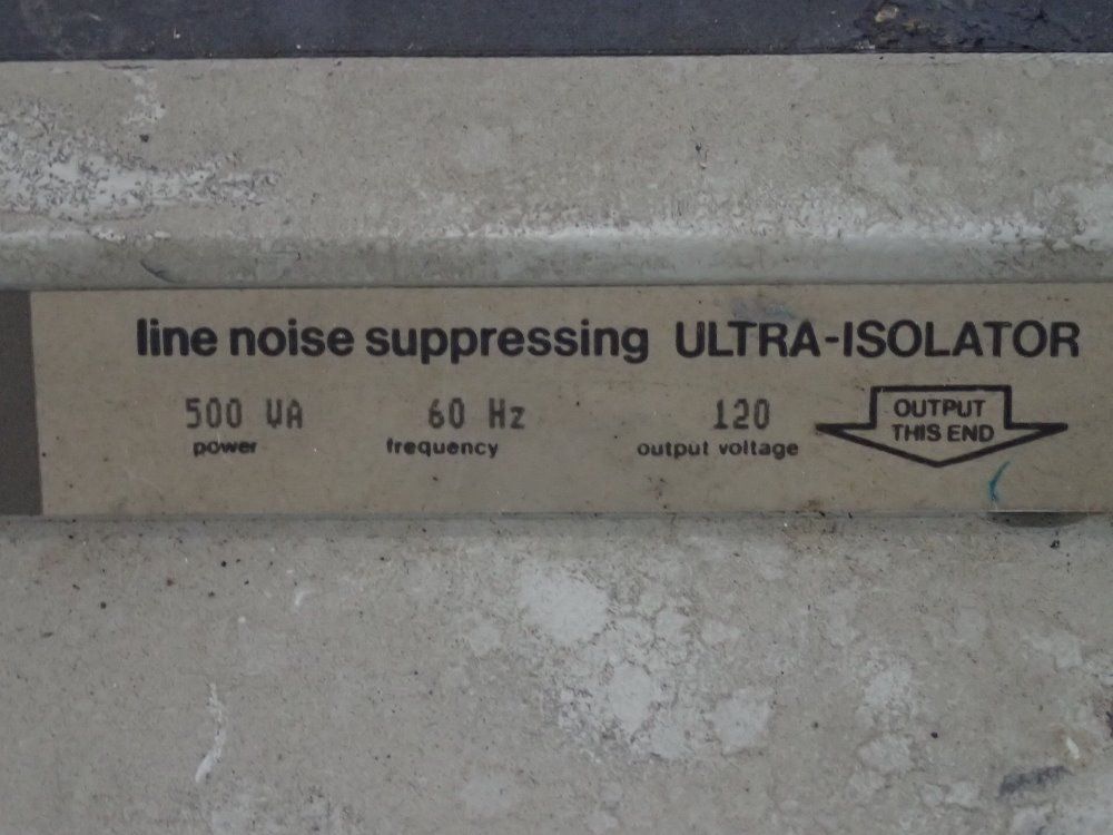 Square D Company Ultra Isolator