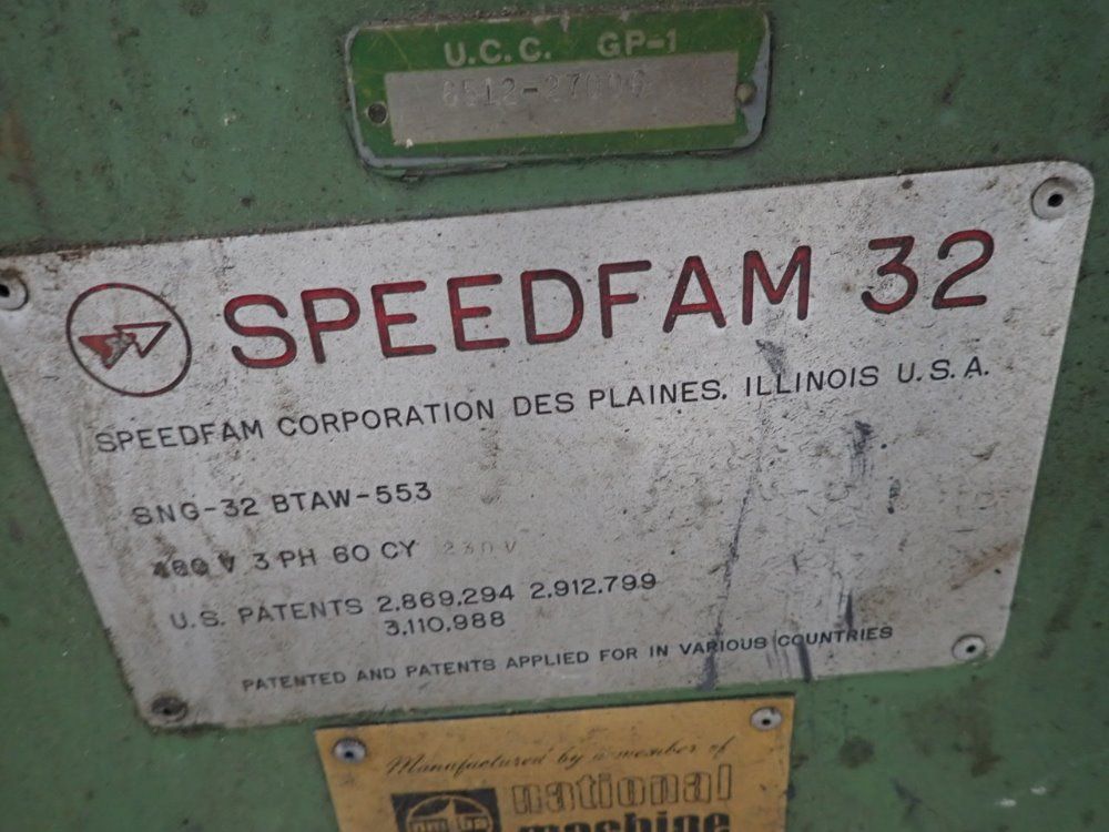 Speedfam Lapping Machine