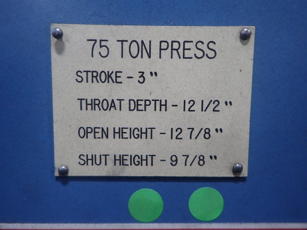 Hill Acme Hydraulic Press