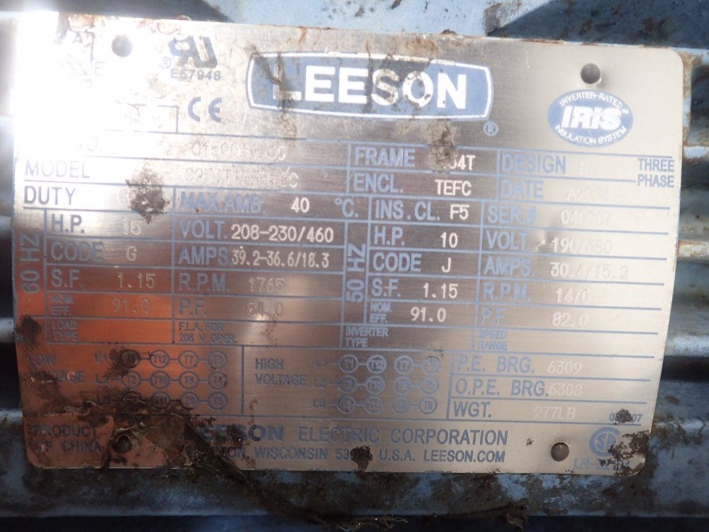 Modern Equipment Installators Rotary Lobe Blower
