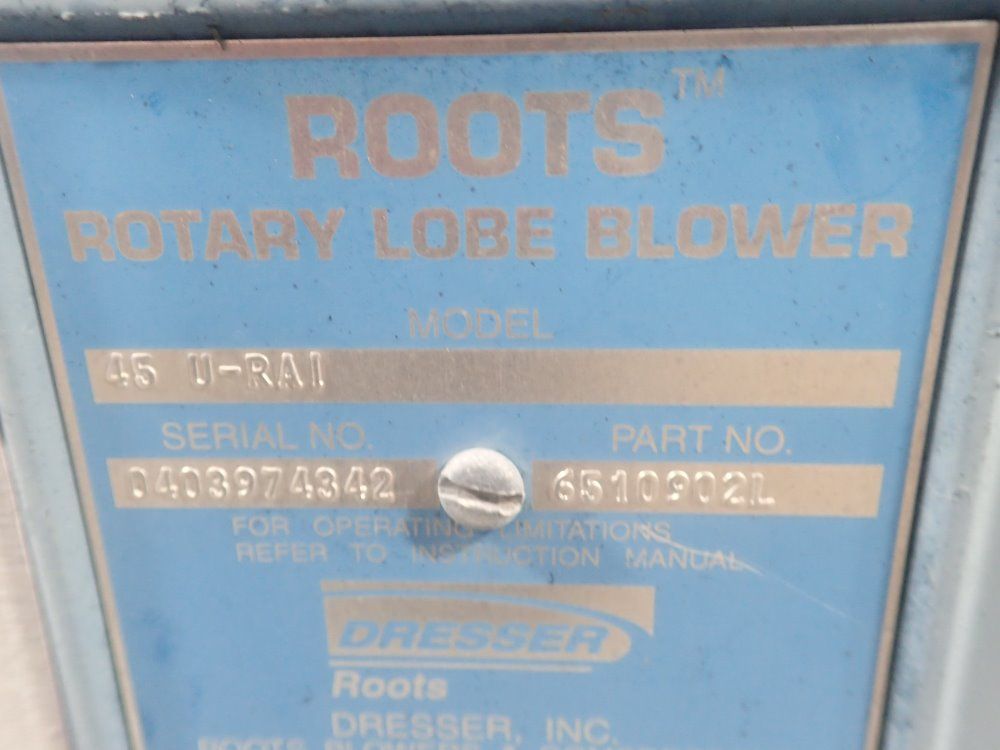 Modern Equipment Installators Rotary Lobe Blower