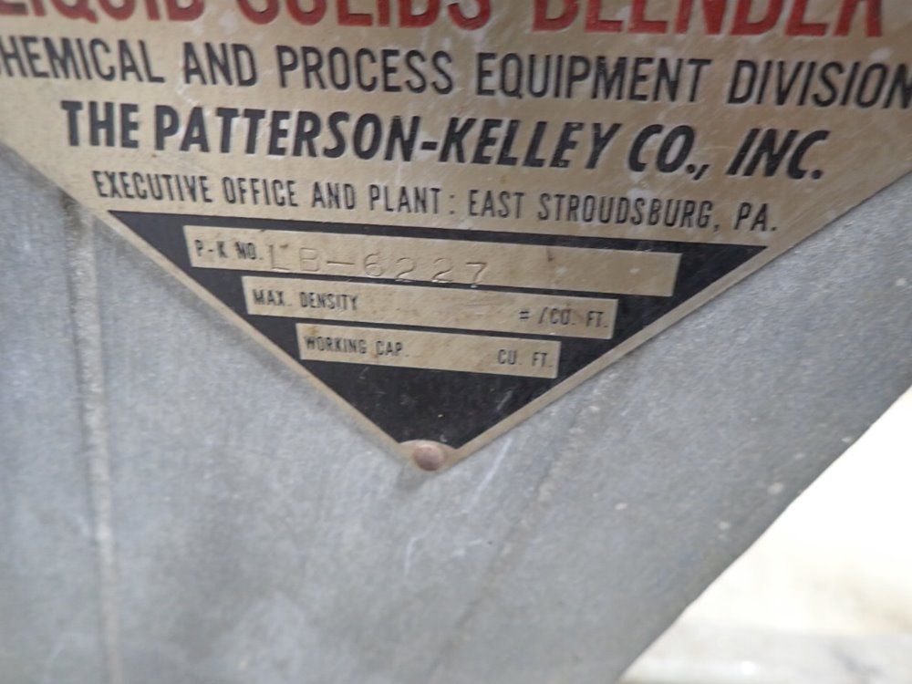 Patterson-kelly Liquid-solids Blender/ V Blender
