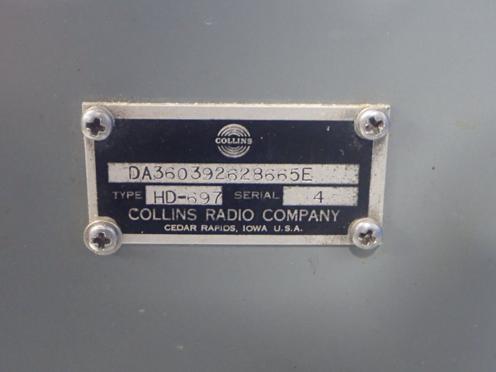 Collins Radio Company Blower