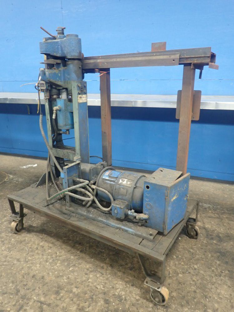 W.a. Whitney Hydraulic Cut-off Press