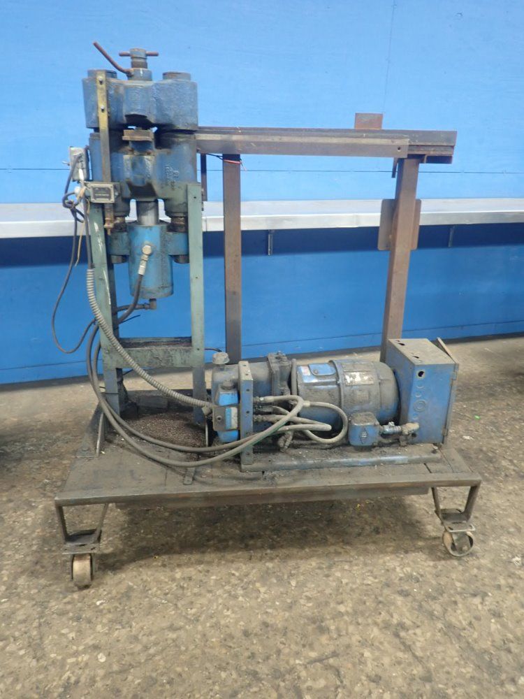 W.a. Whitney Hydraulic Cut-off Press