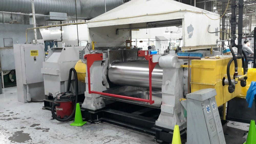 Adamson 150 Hp 60" Rubber Mill