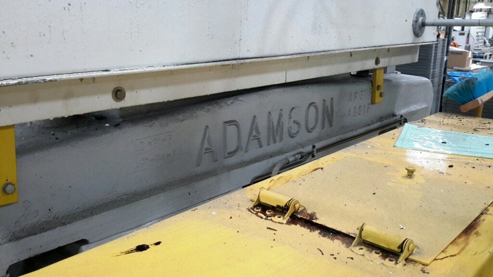 Adamson 150 Hp 60" Rubber Mill