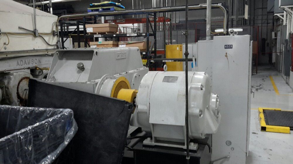 Adamson 150 Hp 60" Rubber Mill