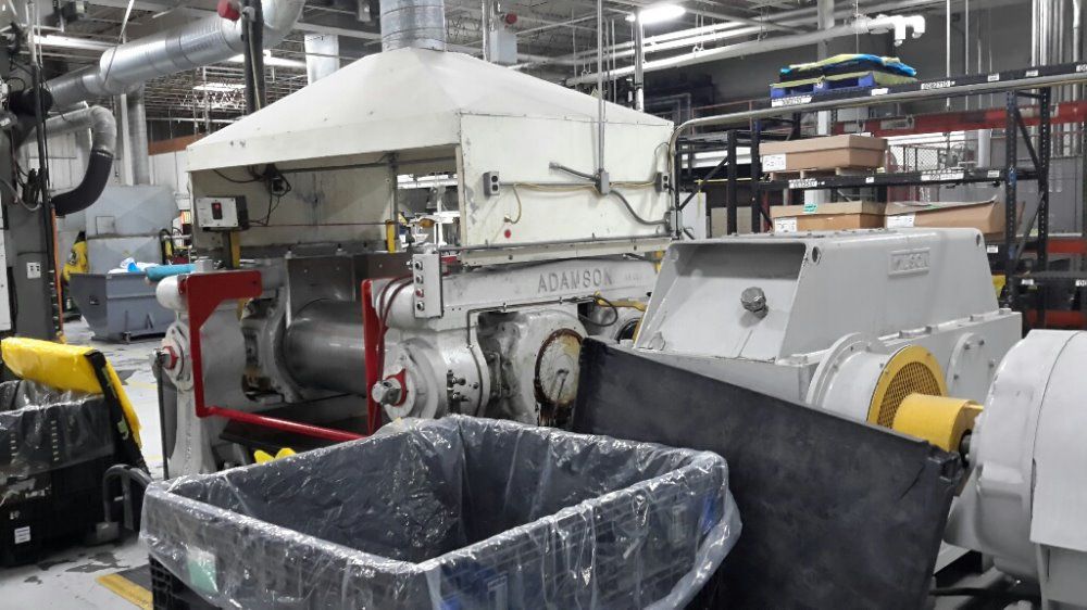 Adamson 150 Hp 60" Rubber Mill