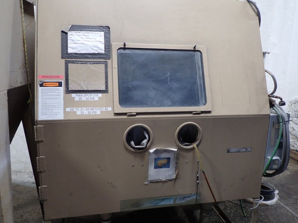 Clemco/zero Rotary Shot Blast Cabinet