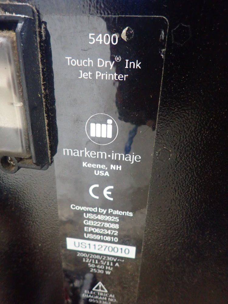 Markem 5400 Inkjet Printer - 5400