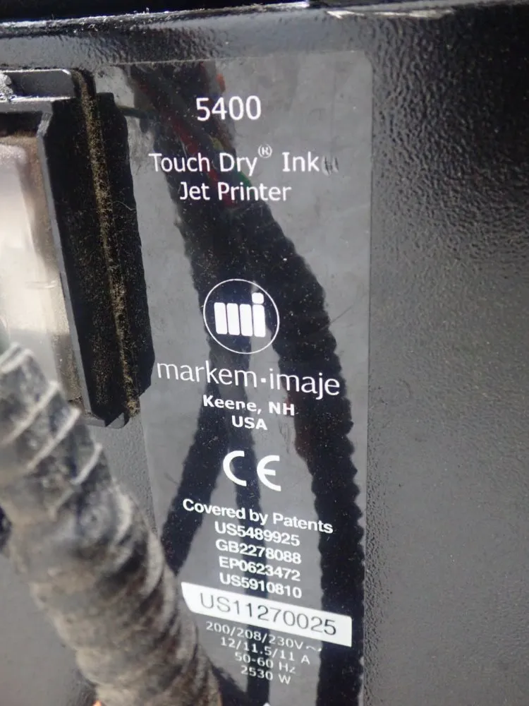 Markem 5400 Inkjet Printer - 5400
