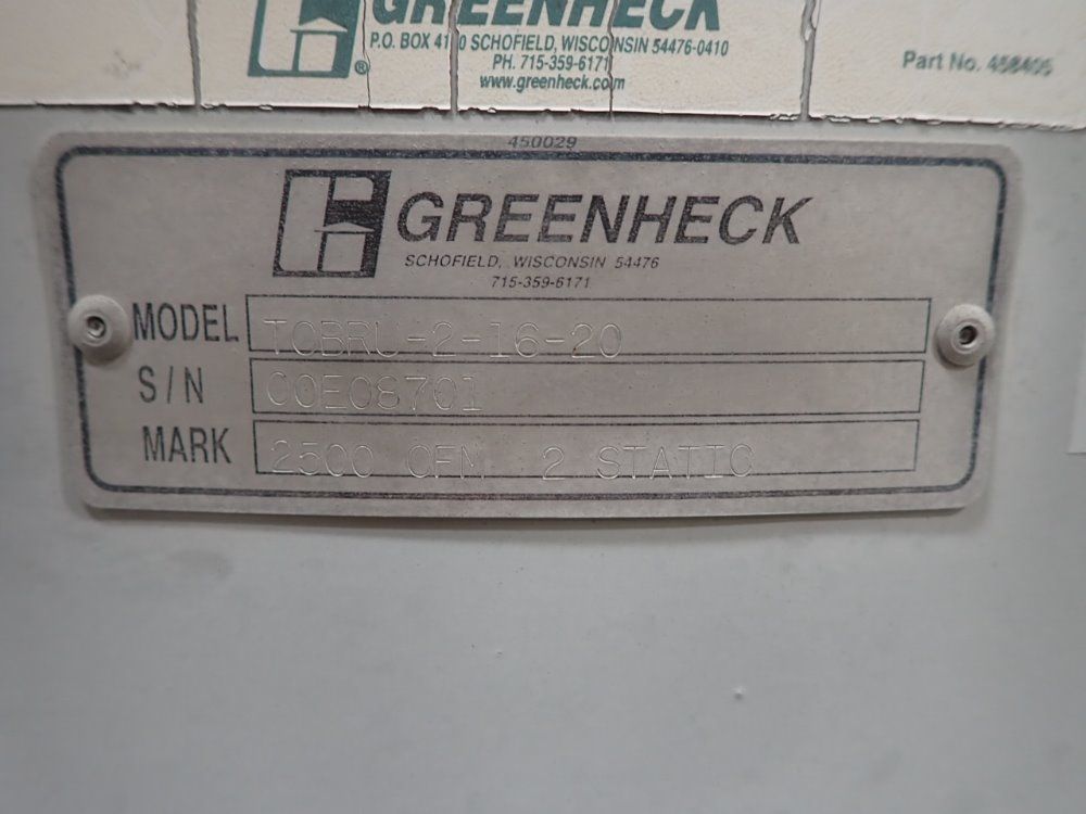 Greenheck Rooftop Ventilator/blower