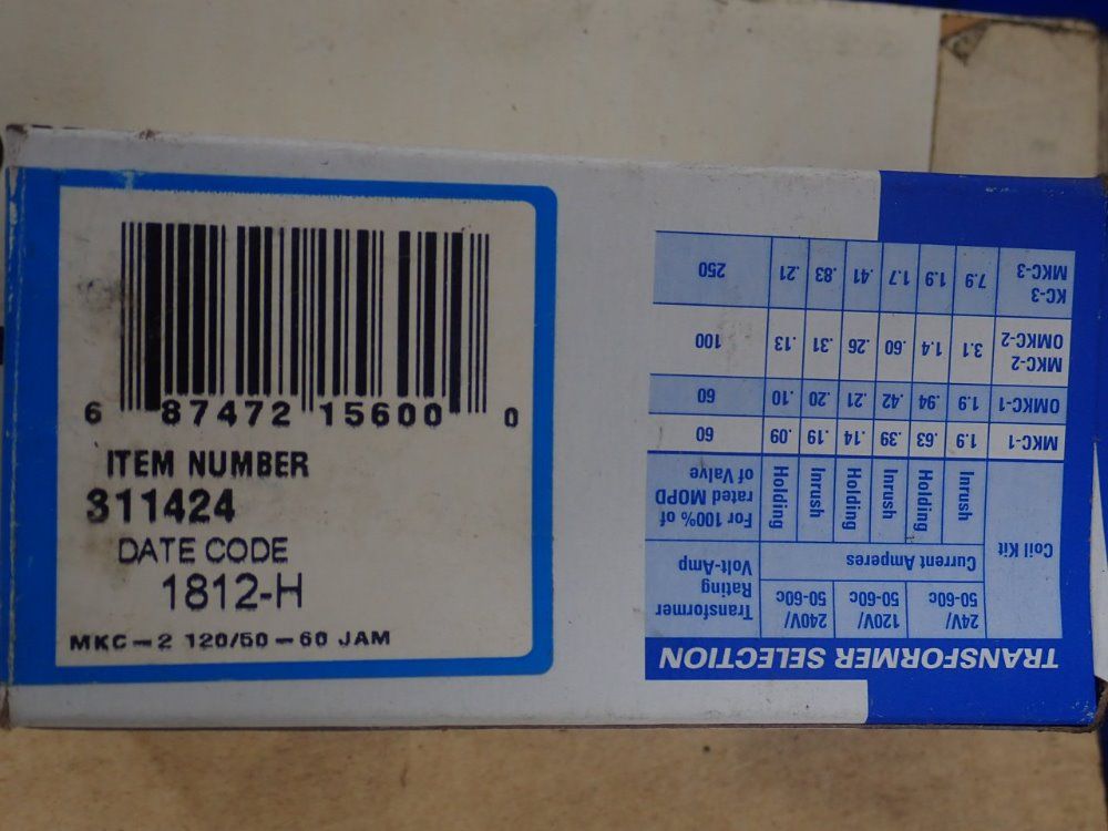 Watts/ Sporlan Flow Switch/ Coil Kit