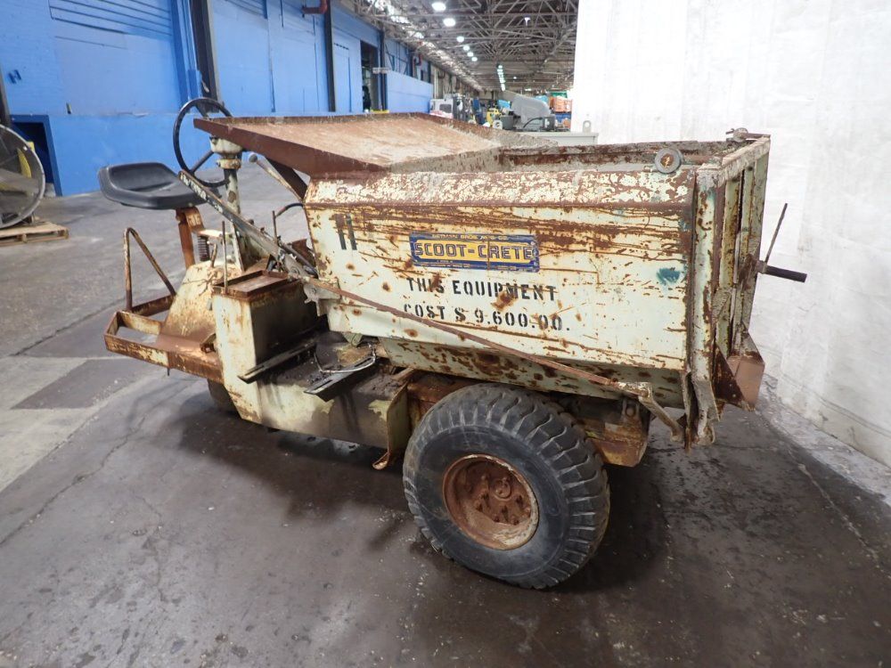 Getman Brothers Gasoline Concrete Buggy