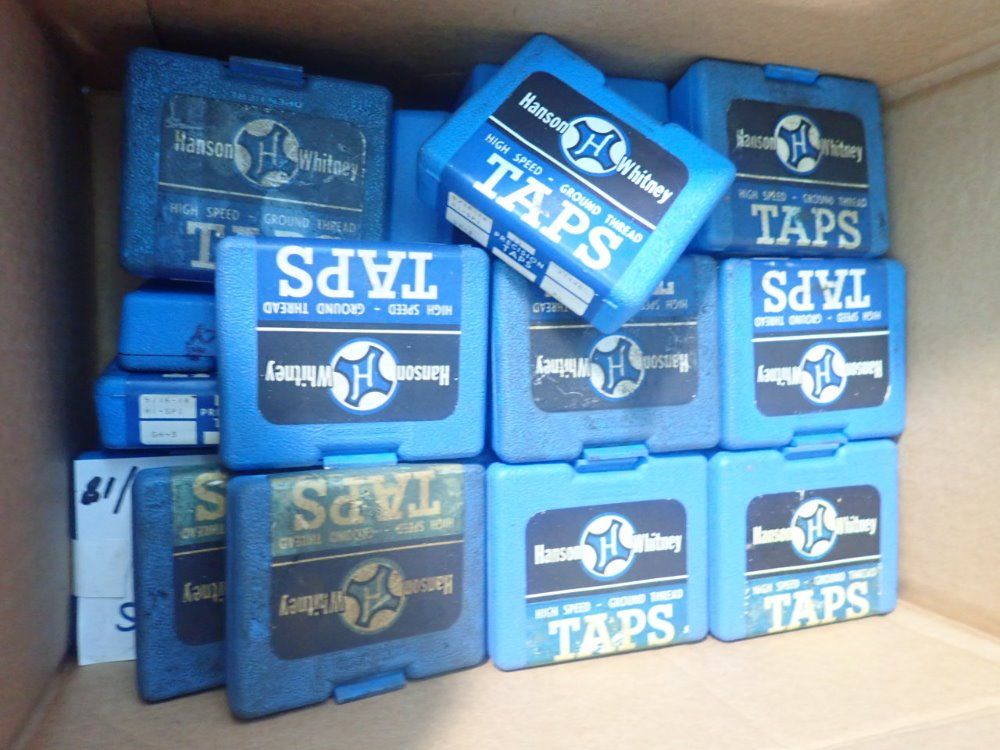 Hanson Whitney Precision Taps