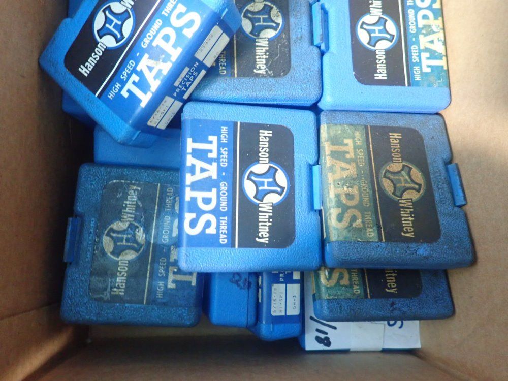 Hanson Whitney Precision Taps