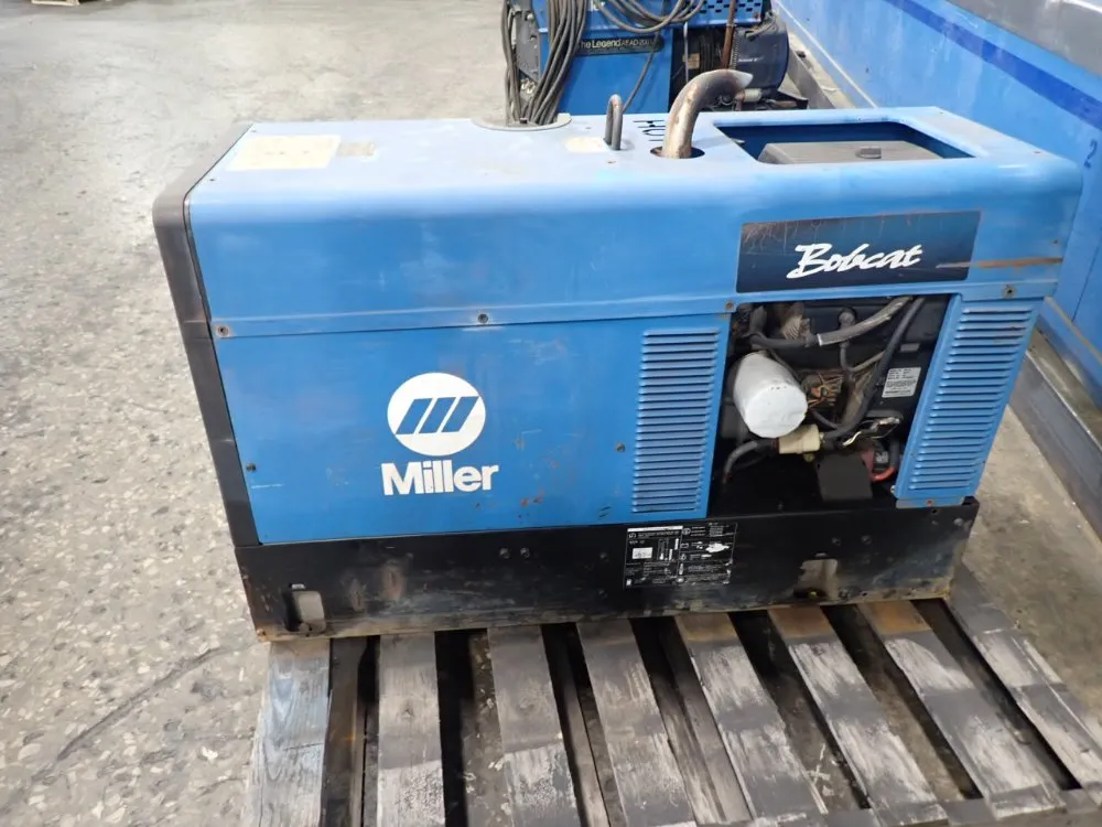 Miller 8kw 225a Bobcat 225 Gasoline Welder / Generator - Bobcat 225