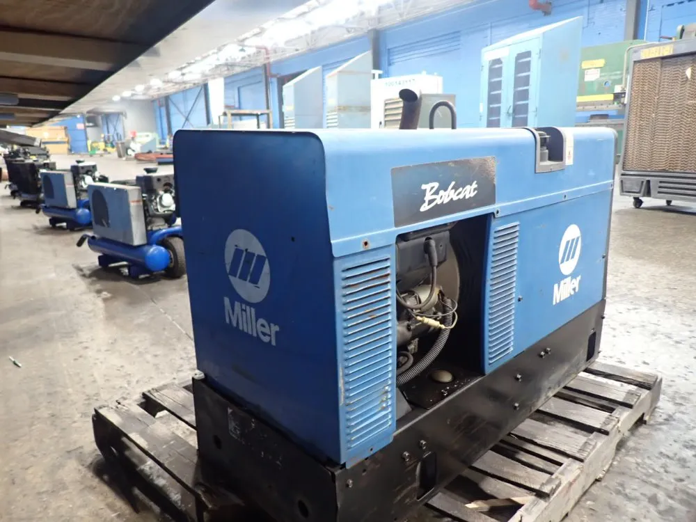 Miller 8kw 225a Bobcat 225 Gasoline Welder / Generator - Bobcat 225