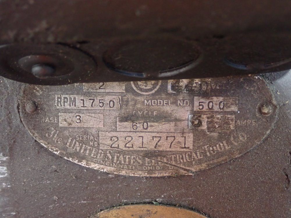 U.s. Electrical Tool Pedestal Grinder